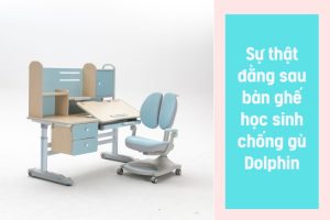 Sự thật đằng sau bàn ghế học sinh chống gù Dolphin