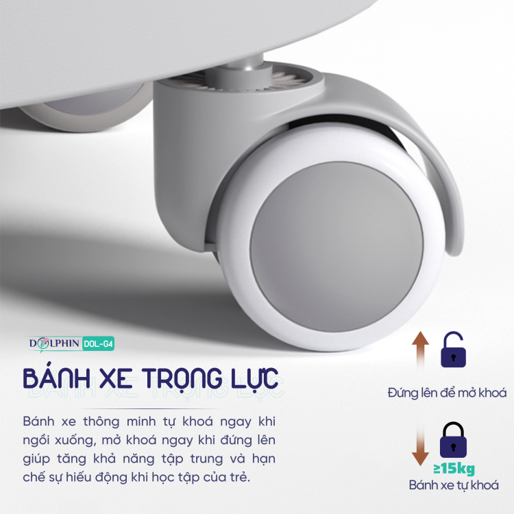 Ghế thông minh DOL-G4 22 Banh xe trong luc e1761625485923