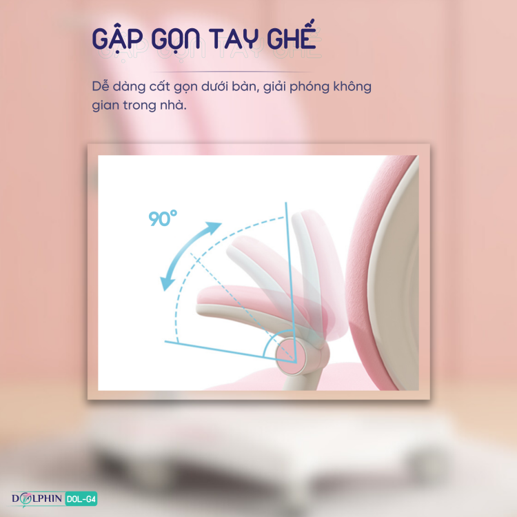Ghế thông minh DOL-G4 19 Gap gon tay ghe e1761625038674