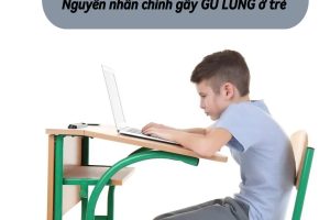 Lưng cong, mắt mờ – Hậu quả nghiêm trọng từ tư thế ngồi sai!