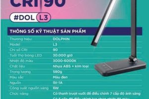 Đèn Học Chống Cận L3 – Bảo Vệ Đôi Mắt Và Giấc Ngủ Cho Bé