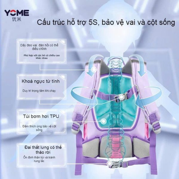 Balo chống gù Yome